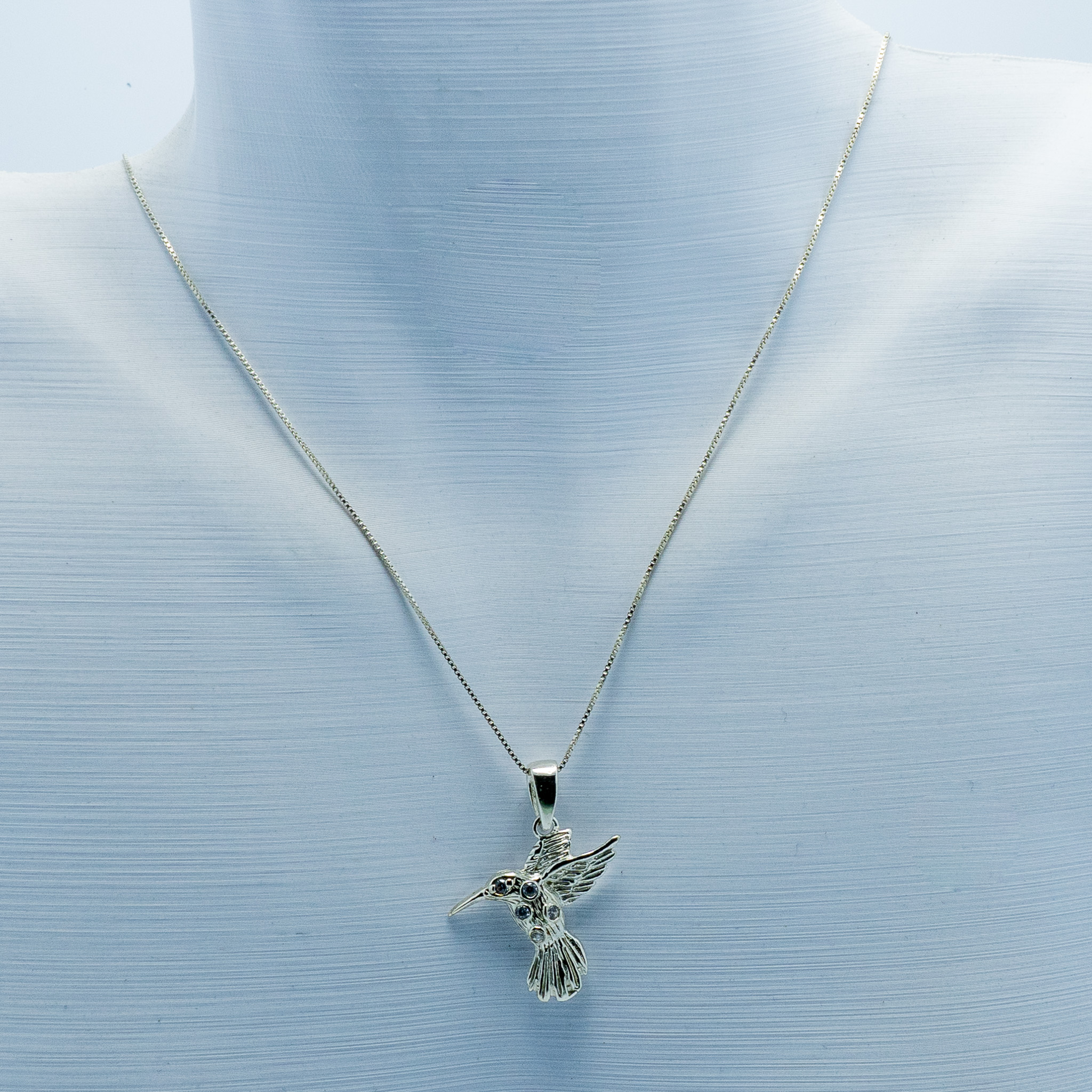 Conjunto Cadena y Colgante Colibrí