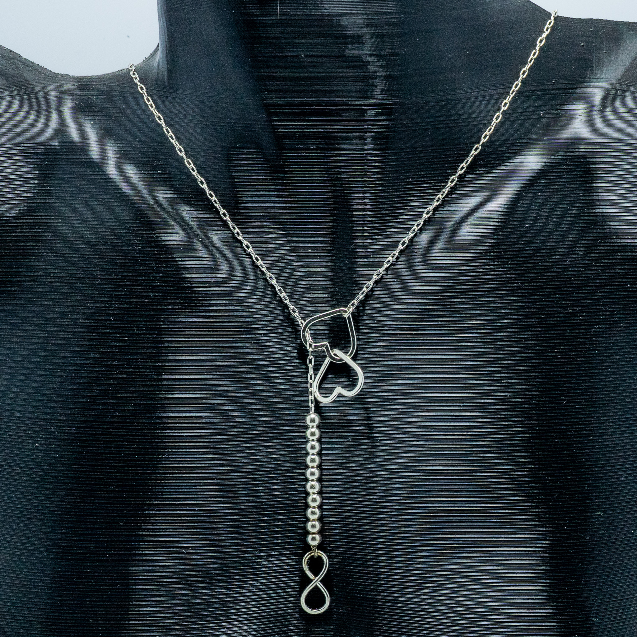 Collar Corazón Infinito