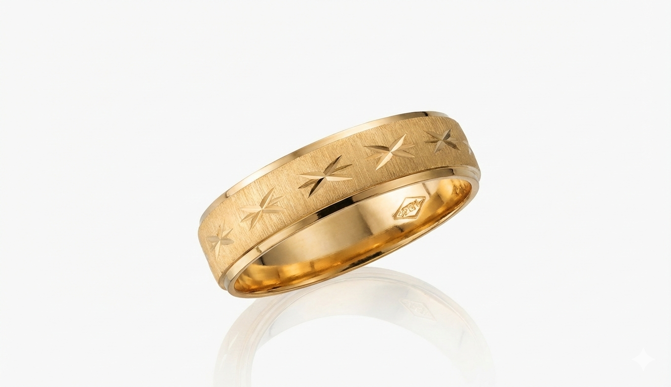 Argolla matrimonio diseño 3