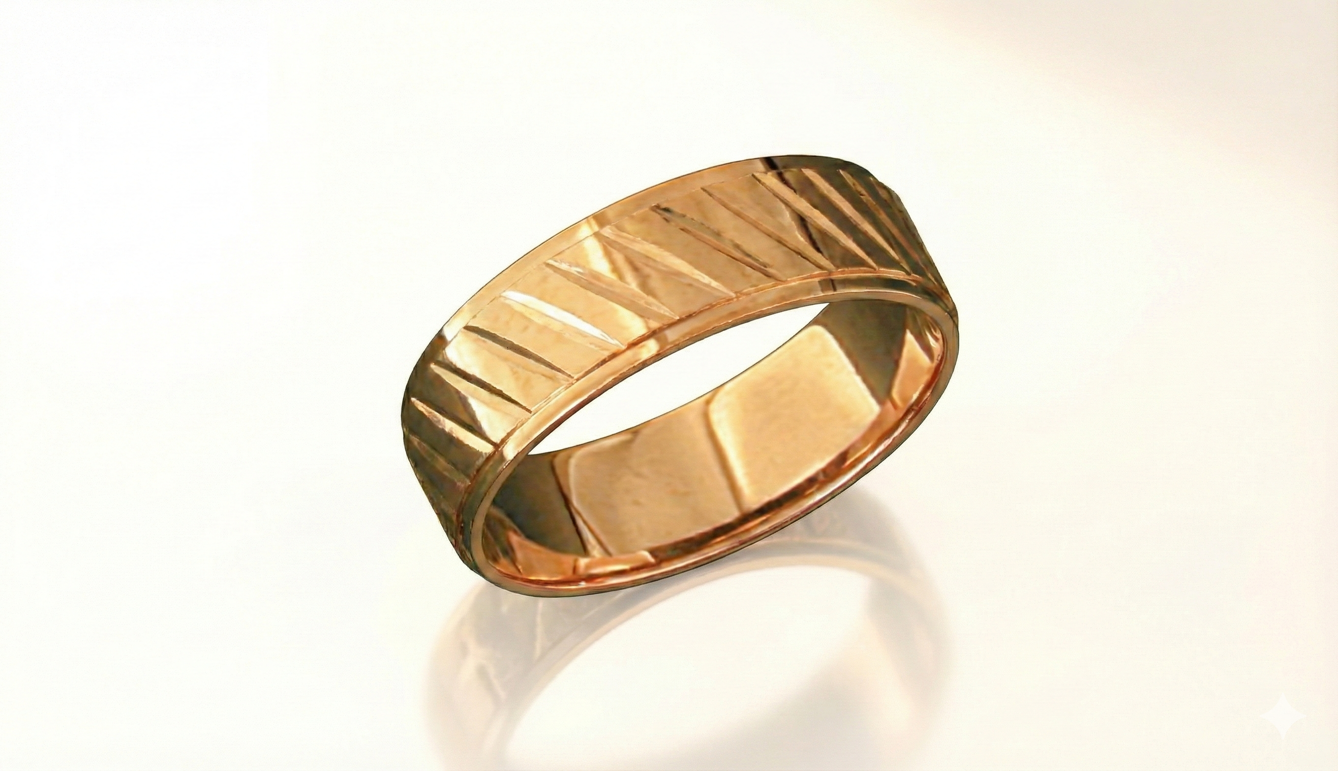 Argolla matrimonio diseño 7