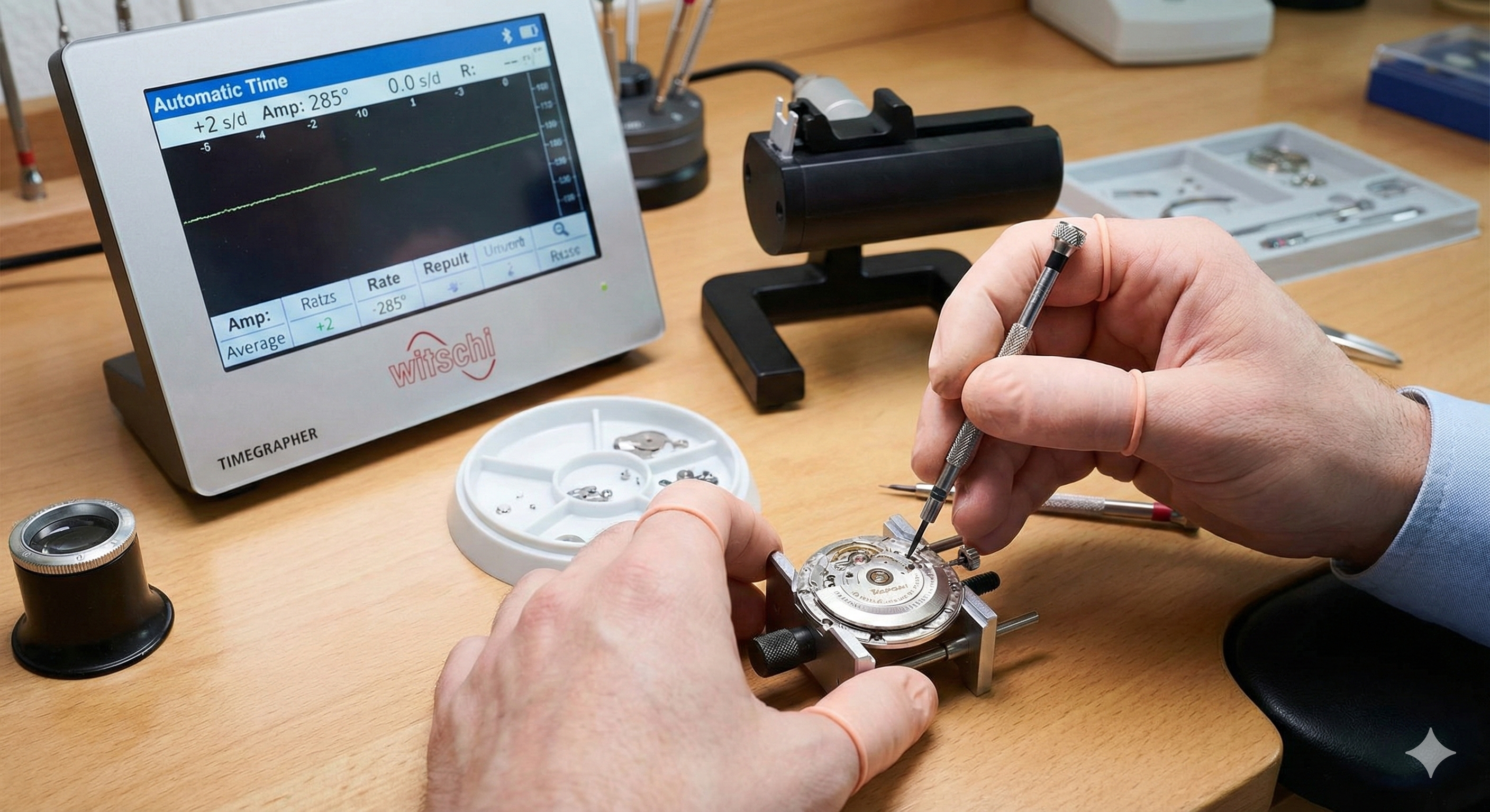 Revisión de reloj automático